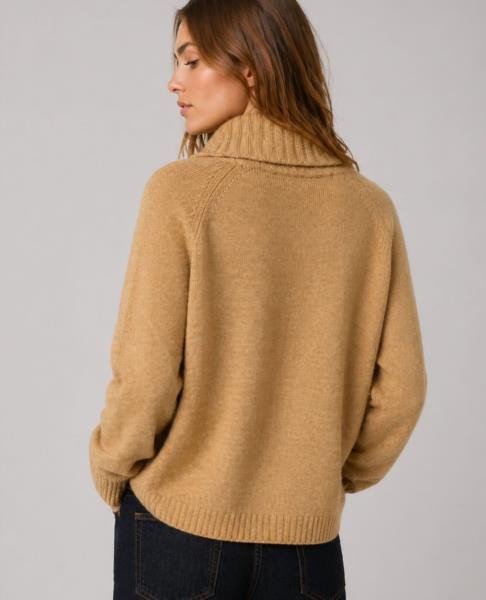Jersey Loreto CAMEL — fotografia 5