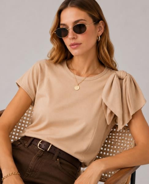 Camiseta Nicky BEIGE