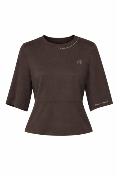 Camiseta Elia MARRON