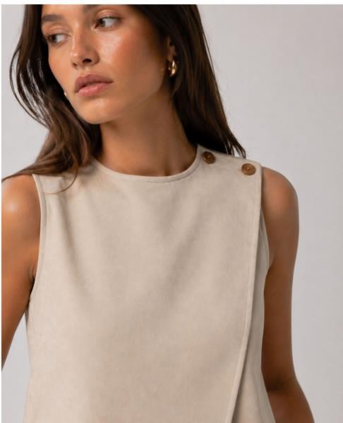 Top Ruth BEIGE — fotografia 3