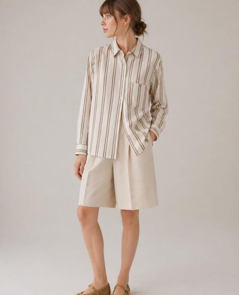 Blusa Sol CAMEL — fotografia 3