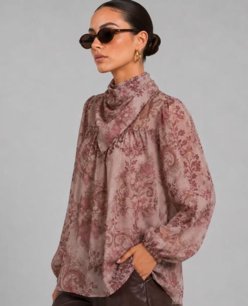 Blusa Isabella GRANATE