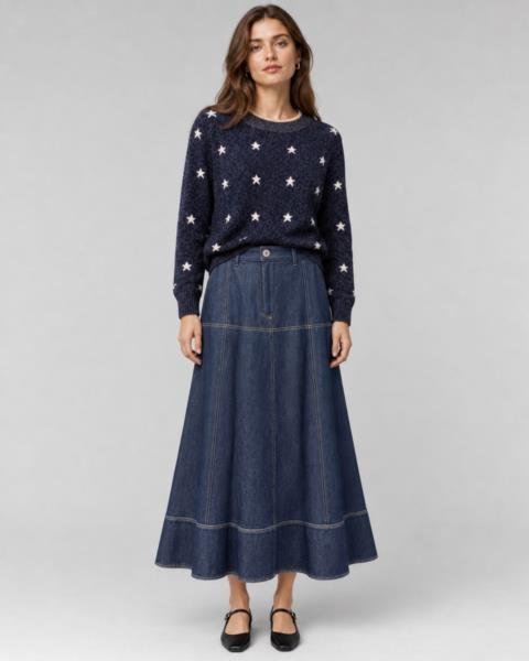 Falda Candela AZUL