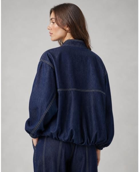 Bomber Candela AZUL — fotografia 5