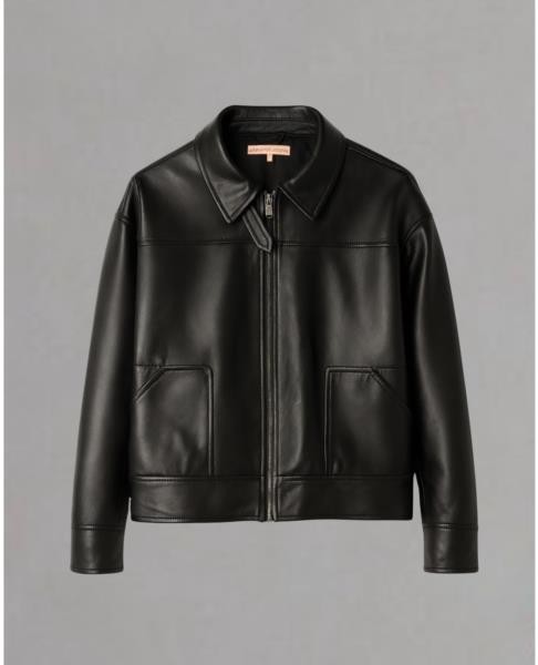 Bomber Sienna NEGRO — fotografia 4