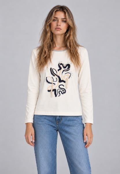 Camiseta cordón BLANCO