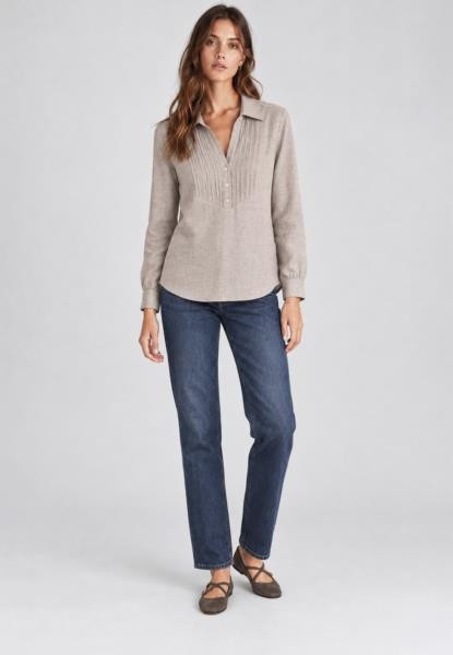 Blusa gris GRIS VIGORE — fotografia 4