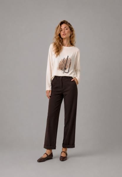 Pantalón experience espiga MARRON