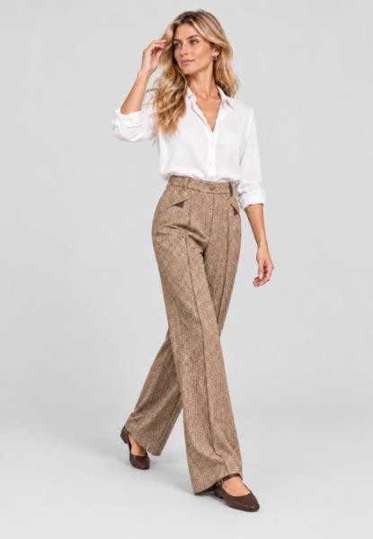 Pantalón espiga MARRON