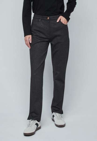 Pantalón experience falso liso NEGRO