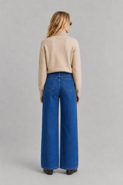Jeans crop DENIM — fotografia 5
