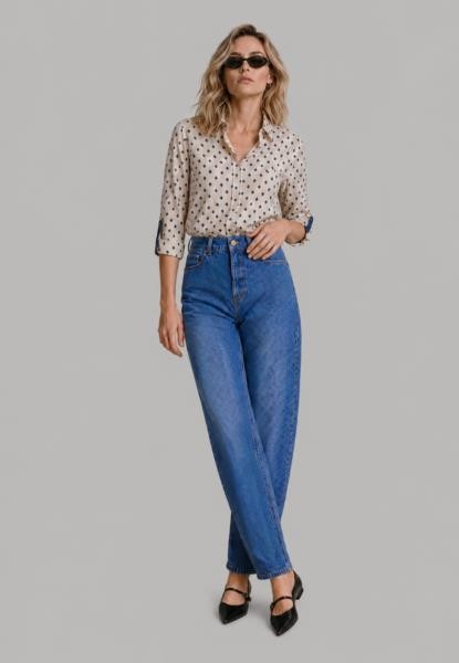 Pantalon baloon DENIM CLARO