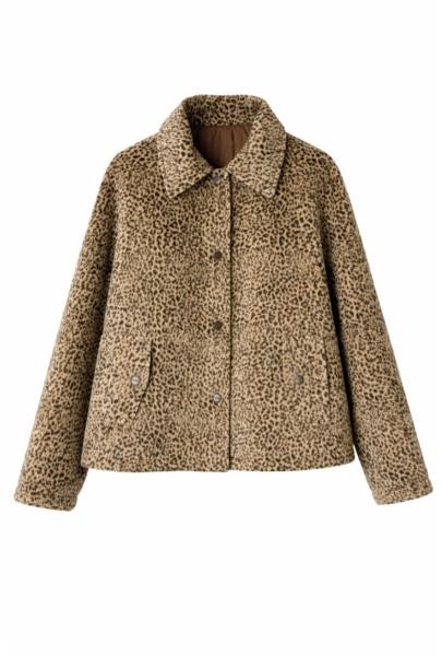 Chaqueta mancha MARRON